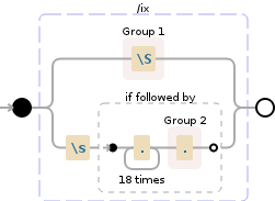 notepad++ - how i can overlap two lines in regex? - Stack Overflow